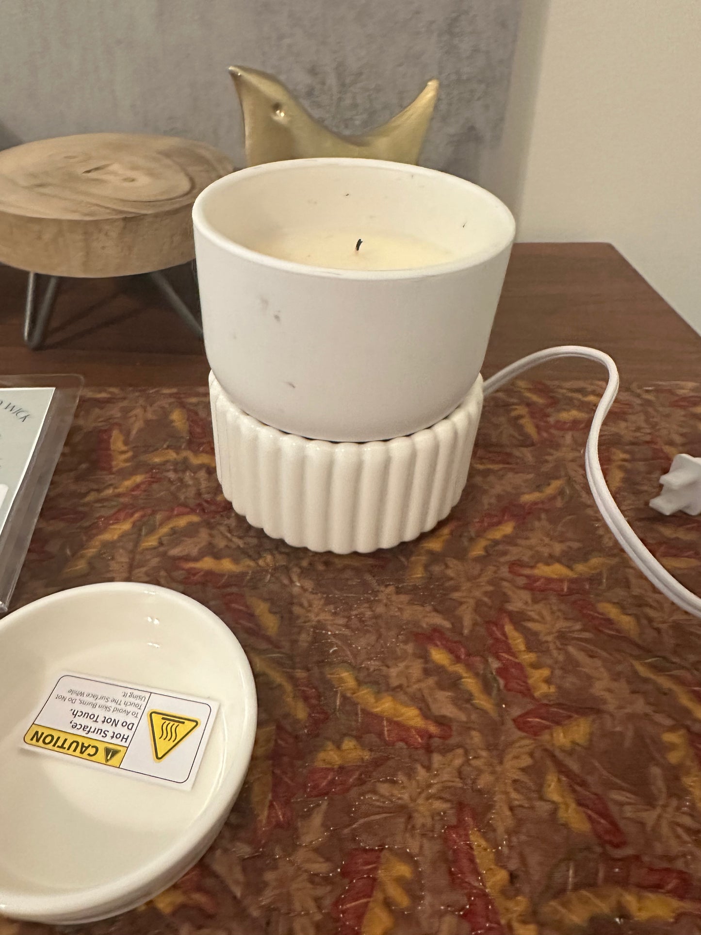 Ceramic Wax Melter – Clean, Cozy, and Effortless Scenting